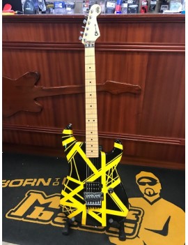 CHARVEL EVH Art Series Eddie van Halen Custom Shop - Black e Yellow