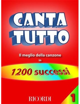Cantatutto Vol. 1Il Meglio Della Canzone In 1200 Successi