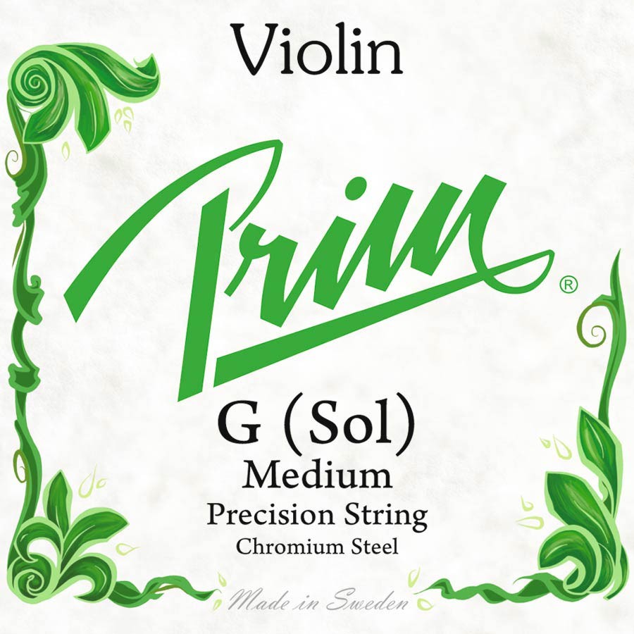 PRIM 4th G - Corda singola per violino 4/4, tensione media, acciaio cromato