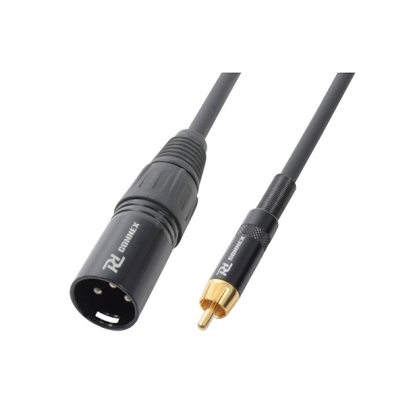 CX52-3 - Cable XLR M - RCA M 3.0m