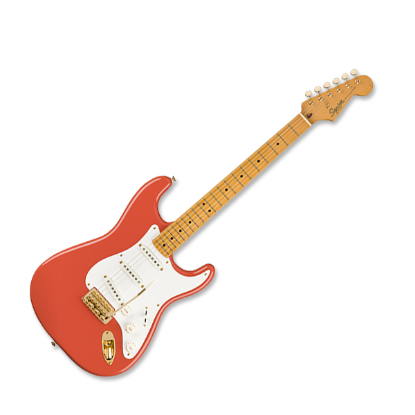 Classic Vibe \'50s Stratocaster Maple Fingerboard Fiesta Red with Gold Hardware