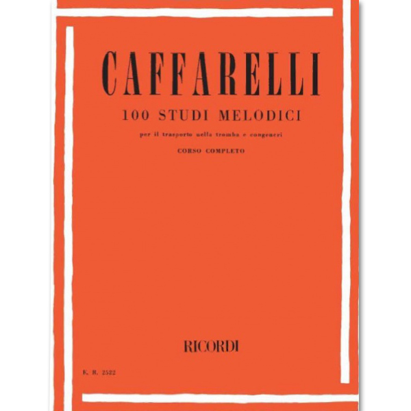 Caffarelli 100 Studi Melodici