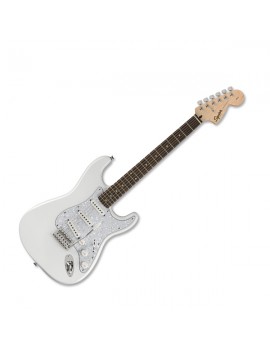 Squier FSR Affinity Stratocaster Laurel Fingerboard White Pearloid Pickguard Arctic White
