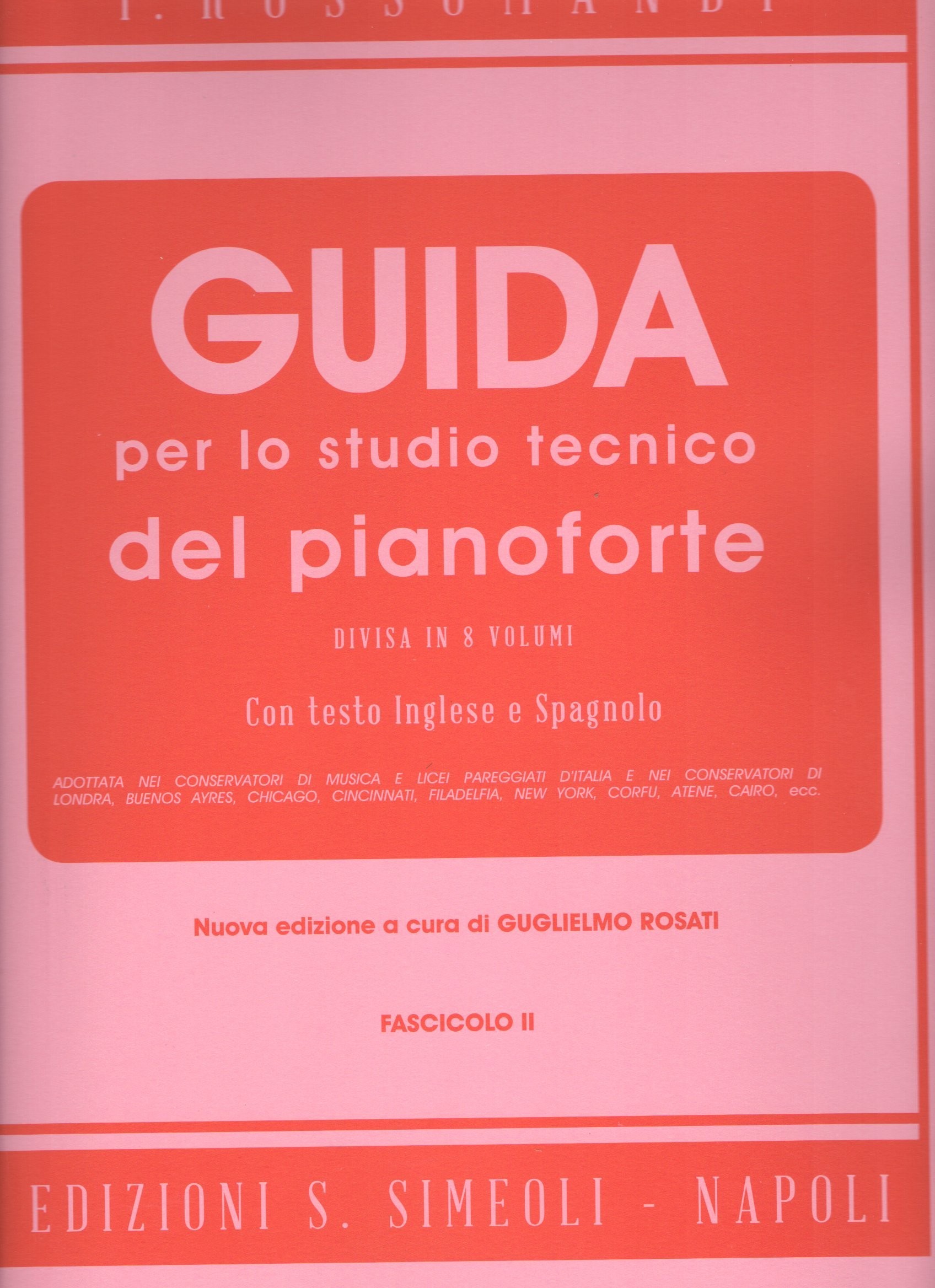 Guida per lo studio del Pianoforte Vol. 2