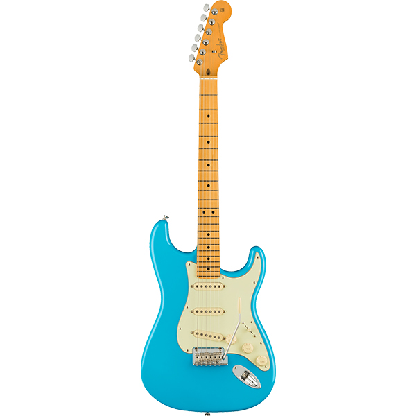 American Professional II Stratocaster tastiera in acero Miami Blue