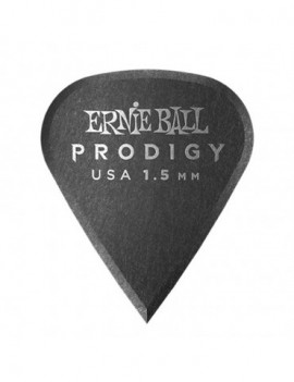ERNIE BALL 9335 Plettri Prodigy Sharp Black 1,5 mm Busta 6