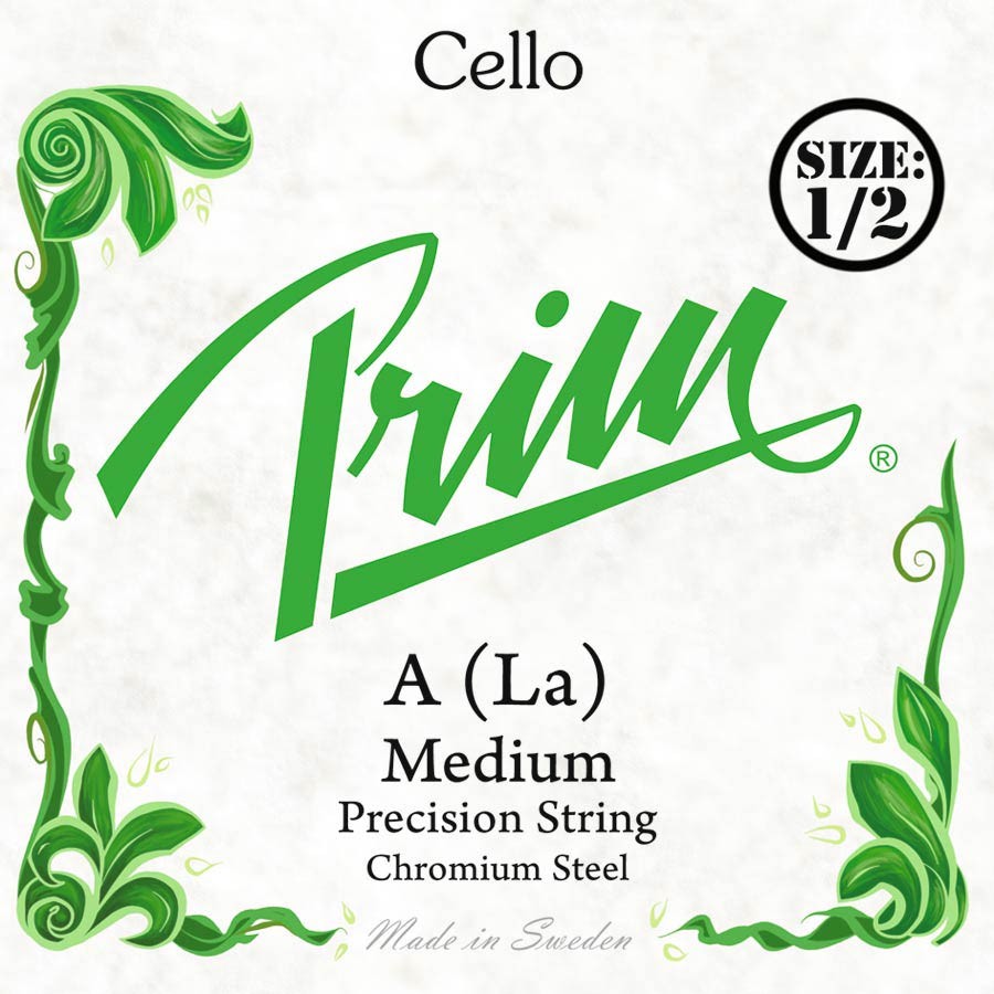 PRIM 1st A - Corda singola per violoncello 1/2, acciaio cromato