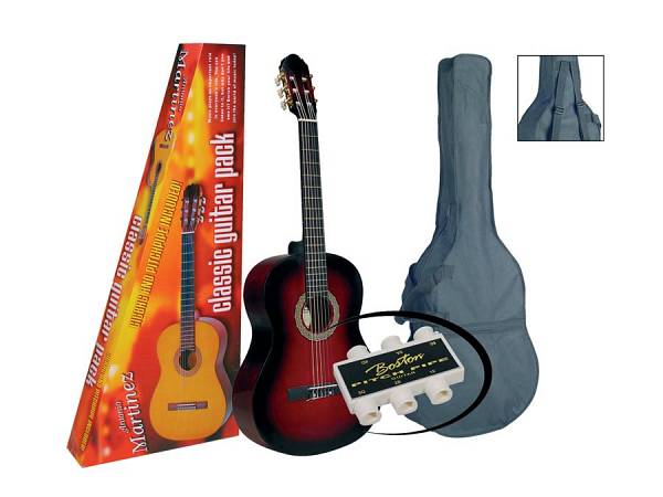 A.Martinez pack chitarra classica 4/4 con accessori