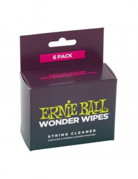 ERNIE BALL Wonder Wipes String Cleaner Confezione da 6