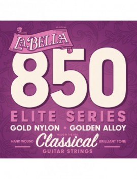 LA BELLA La Bella 850 | Muta di corde per chitarra classica, tensione media 850