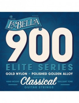 LA BELLA La Bella 900 | Muta di corde per chitarra classica, tensione media 900