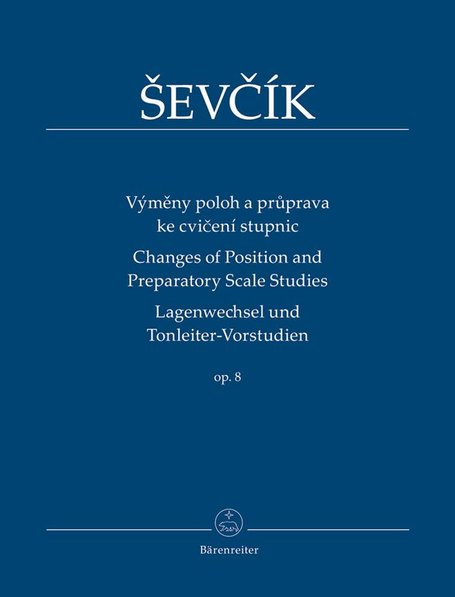 Changing Positions and Prep. Score Studies op. 8 Di Otakar Sevci