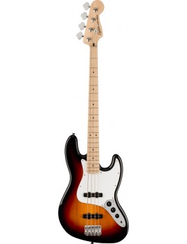 Affinity Series™ Jazz Bass®, Maple Fingerboard, White Pickguard, 3-Color Sunburst
