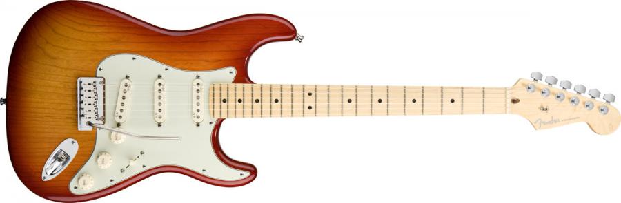 AMERICAN  DELUXE STRATOCASTER MN ASH ACB