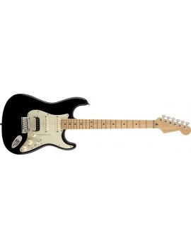 American Deluxe Stratocaster® HSS Shawbucker™, Maple Fingerboard,Black