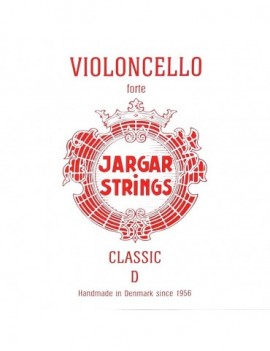 JARGAR 2nd D - Corda singola per violoncello, tensione alta, flexi-metal