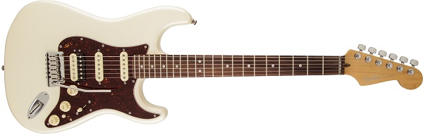 American Deluxe Stratocaster® HSS Shawbucker™, Rosewood Fingerboard,Olympic Pearl