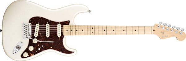 American Deluxe Stratocaster® Maple Fingerboard, Olympic Pearl