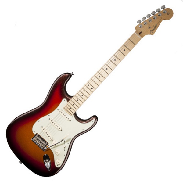 American Deluxe Stratocaster® Plus, Maple Fingerboard, Mystic 3-ColoSunburst