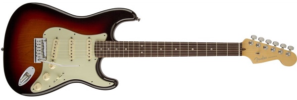 American Deluxe Stratocaster® Rosewood Fingerboard, 3-Color Sunburst