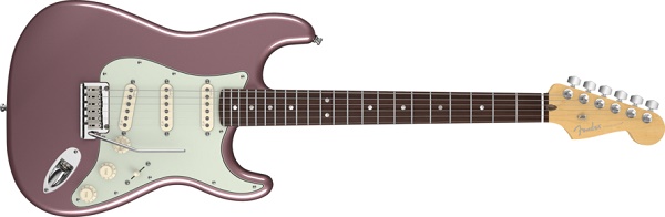 American Deluxe Stratocaster® Rosewood Fingerboard, Burgundy Mist Metallic
