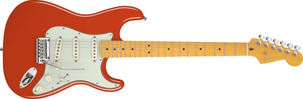 American Deluxe Stratocaster® V Neck, Maple Fingerboard, Fiesta Red