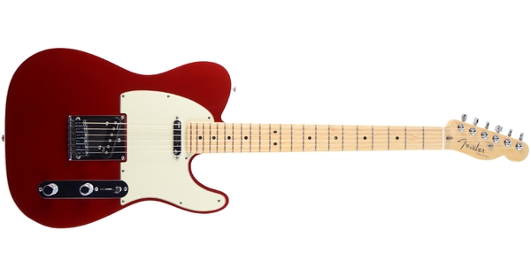 American Deluxe Telecaster® Maple Fingerboard, Candy Apple Red