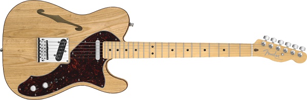 American Deluxe Telecaster® Thinline, Maple Fingerboard, Natural