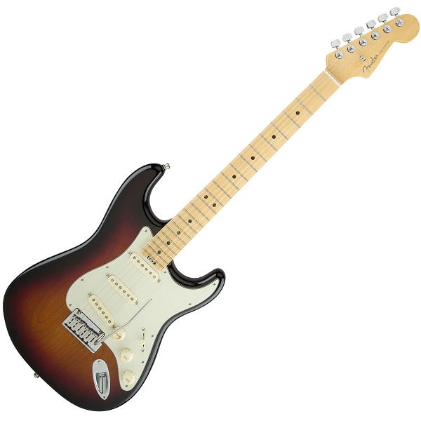 American Elite Stratocaster® Maple 3 Tone Sunburst