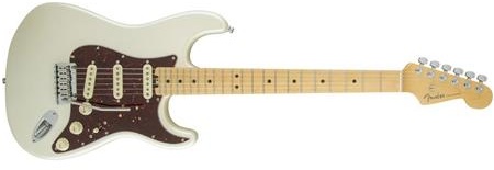 American Elite Stratocaster® Maple Olympic White