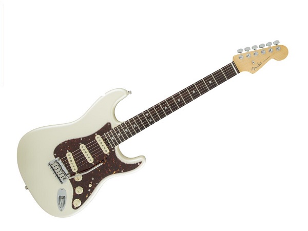 American Elite Stratocaster® Rosewood Olympic White