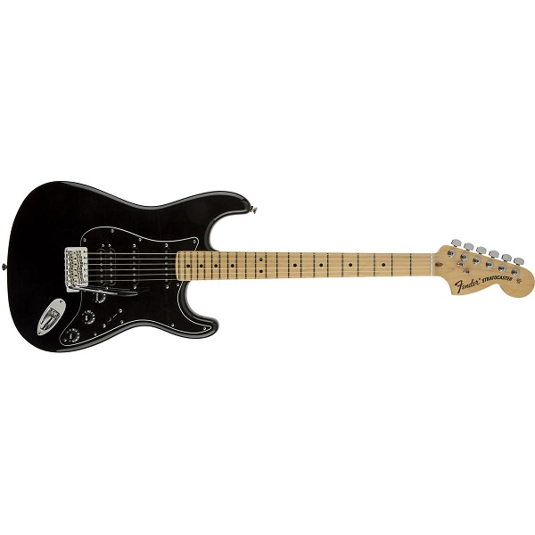 American Special Stratocaster® HSS Maple  Black