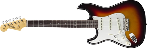 American Vintage ‘65 Stratocaster® Left Handed, Round-Lam Fingerboard,3-Color Sunburst