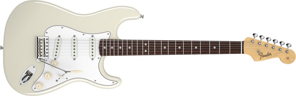 American Vintage ‘65 Stratocaster®, Round-Lam Rosewood Fingerboard,Olympic White