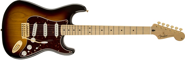 Deluxe Players Stratocaster® Maple Fingerboard, 3-Color Sunburst