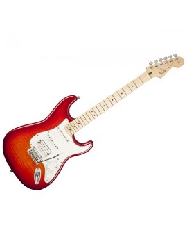 Deluxe Stratocaster® HSS Plus Top with iOS Connectivity, Maple F’board,Aged Cherry Burst