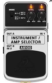 BEHRINGER AB100 GUITAR AMP SELECTOR