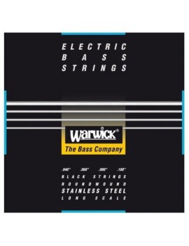 Warwick Black Label Bass Strings 4-String (Long Scale) Set, Medium-Light 040/100