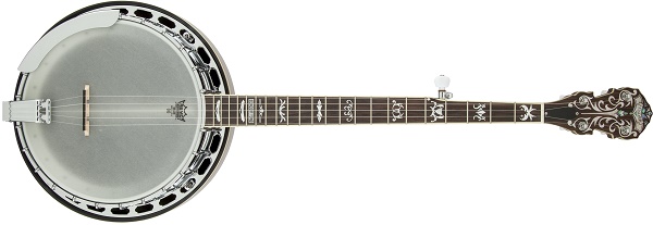 Premier Concert Tone 59 Banjo with Case Rosewood Walnut Stain