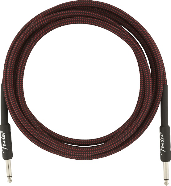 Professional Series Instrument Cables, 10\', Red Tweed