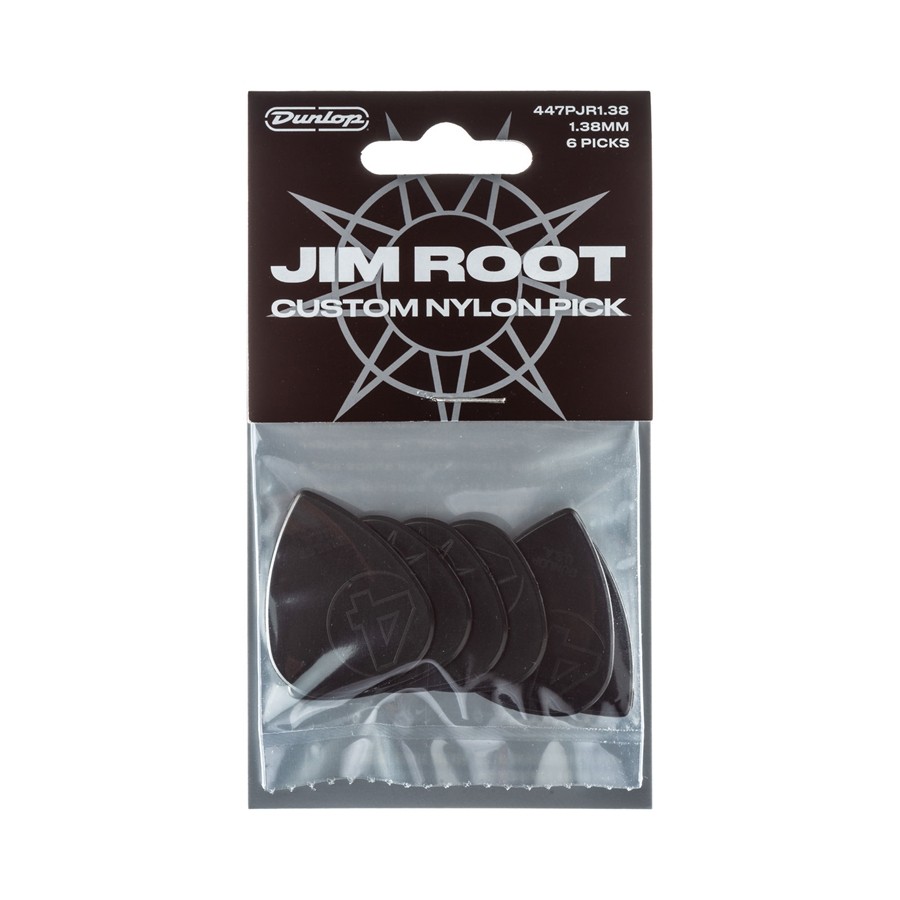DUNLOP 447PJP138 Jim Root Signature Nylon Player's Pack/6