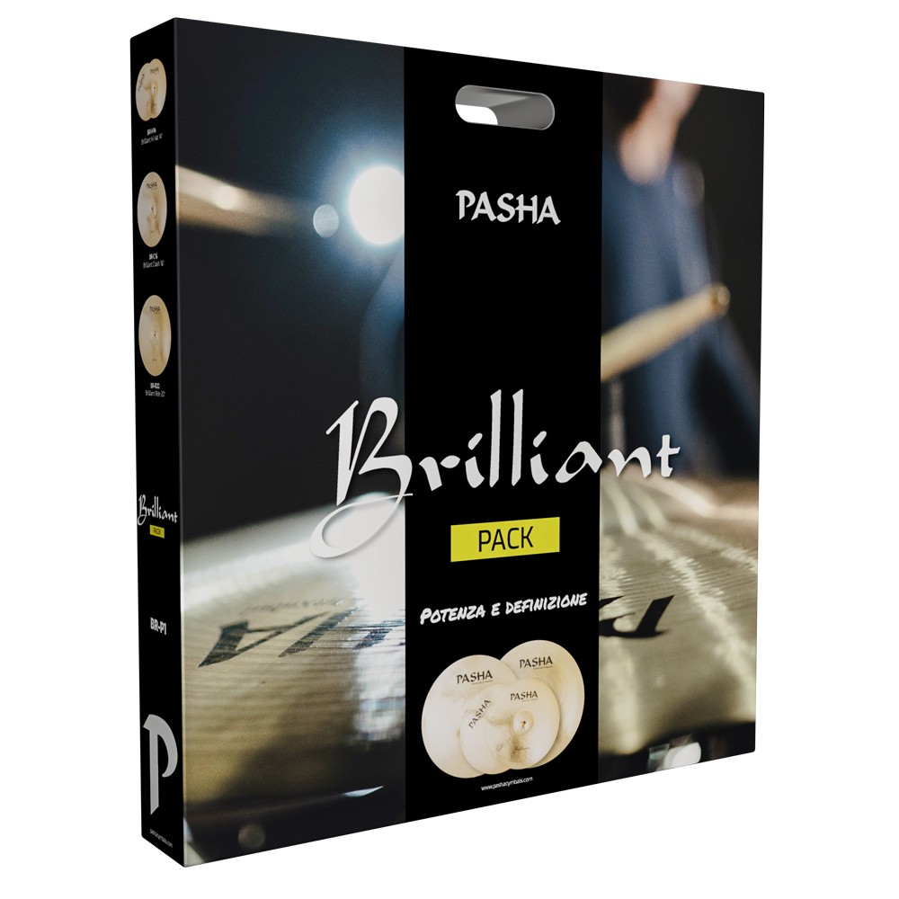 PASHA Pasha Brilliant Pack - Set di piatti con borsa e t-shirt in omaggio BR-P1