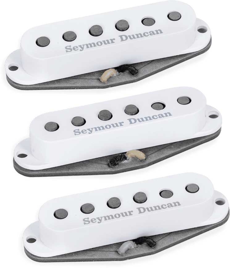 SEYMOUR DUNCAN SET PSYCHEDELIC STRAT WHITE