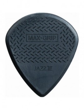 DUNLOP 471R3S Max-Grip Jazz III Black Stiffo