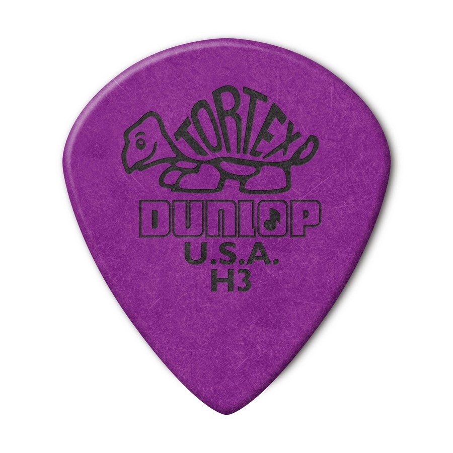 DUNLOP 472R Tortex Jazz Purple H3