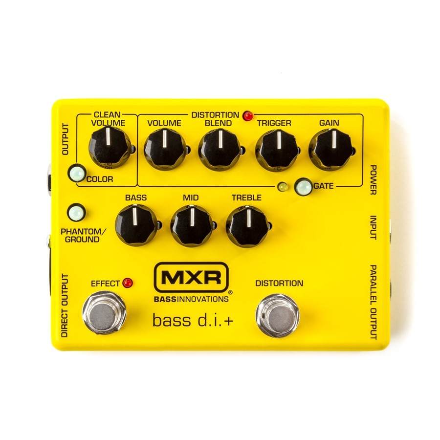 MXR M80Y Bass DI+ Special Edition Yellow