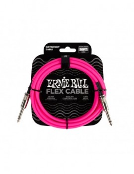 ERNIE BALL 6413 Flex Cable Pink 3m