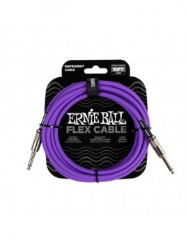 ERNIE BALL 6415 Flex Cable Purple 3m