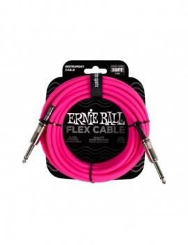 ERNIE BALL 6418 Flex Cable Pink 6m