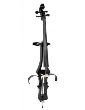 LEONARDO Set violoncello 4/4 elettrificato, con archetto, cuffie e borsa